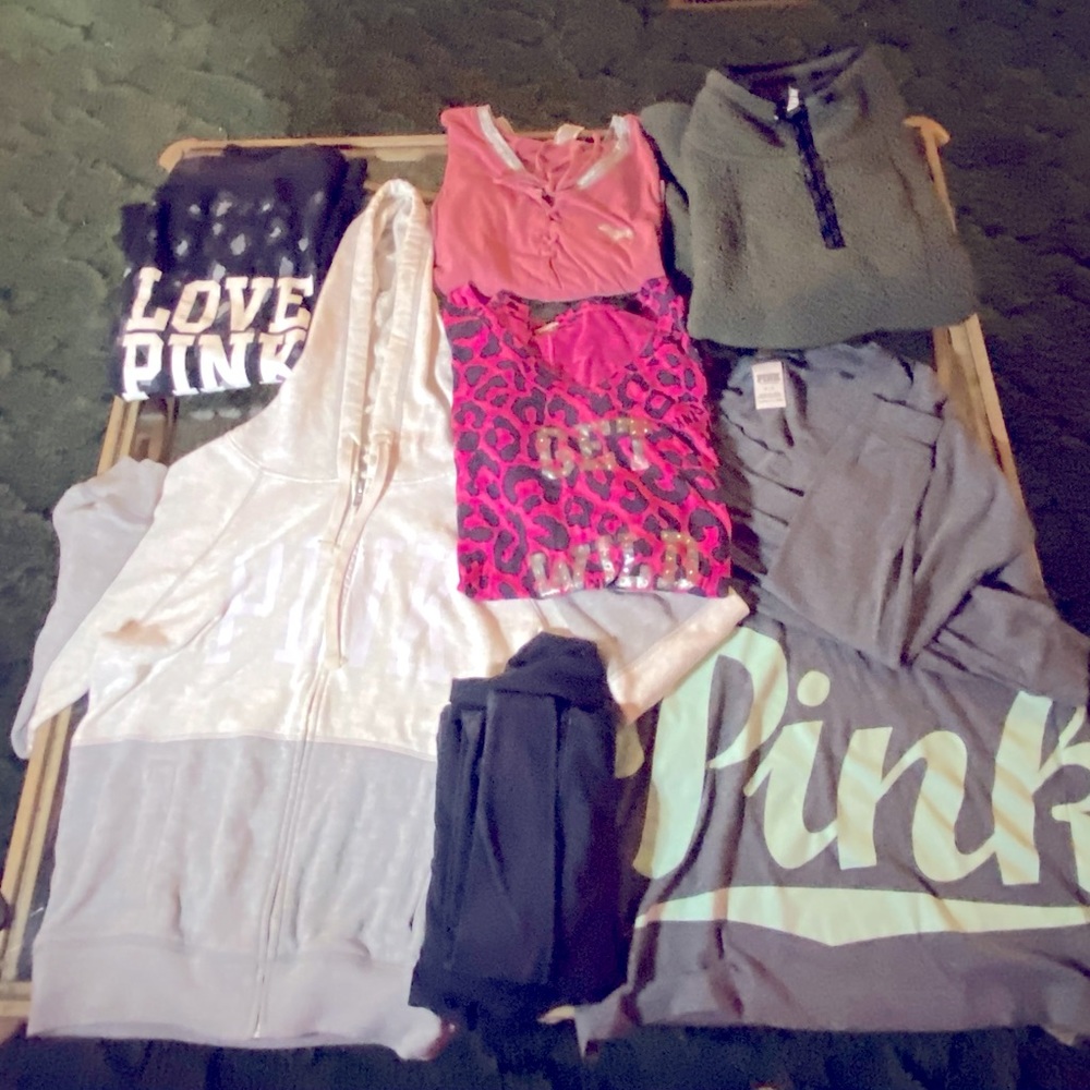SOLD!! SOLD!! PINK Victoria's Secret Lot of 7